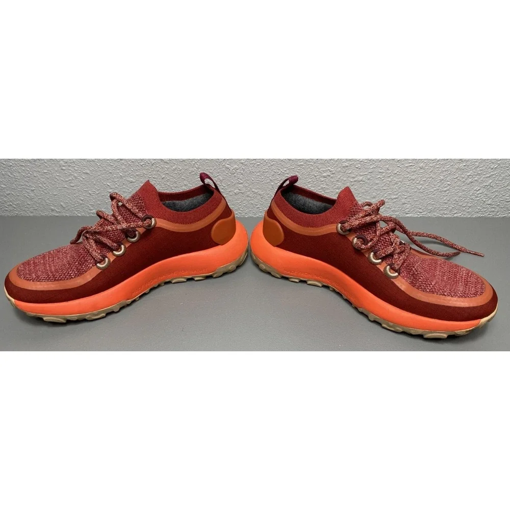Allbirds Women's Trail Runners SWT Running Shoes Size 7 Red Orange Sneakers